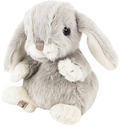 Barbara Bukowski Hase Kanini in Grau Plüschtier Stofftier 15 cm Neu