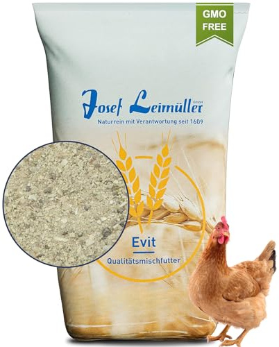 Leimüller Mineral Grit Mix 5kg Futterkalk Mineralfutter Calcium Hühner | Mit Muschelgrit & Calcium, 100% gentechnikfrei, für beste Eierschalenqualität
