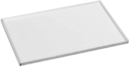 Silicon-Tech Antihaftbeschichtete Backform 60 x 40 aus aluminiumbeschichtetem Blech Ceramicfood Professionell Beschichtung Ideal für Brot und Pizza, 2 cm Kante