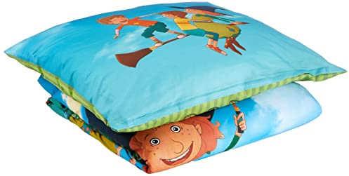 Herding Petronella Apfelmus Bettwäsche-Set, Kopfkissenbezug 70 x 90 cm, Bettbezug 140 x 200 cm, Reißverschluss, 100 % Baumwolle/Renforcé