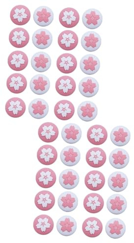 OUNONA 40piezas Cubiertas De Joystick Para Switch De Protección Antideslizante y Mejora Del Agarre Compatible Controladores De Consola