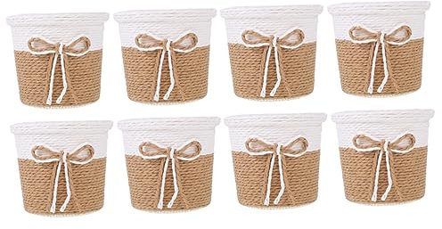 INOOMP 8piezas Contenedores para De Lobby De Hotel Cestas De Impermeables para De Flores