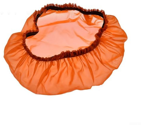 Copertura per filtro dell'aria in poliestere, protezione per moto da cross, rete anti-sabbia, antipolvere, accessori per moto fuoristrada (arancione)