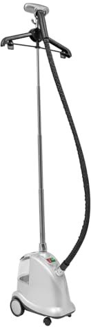 Vaporizador vertical, vapor de pie para ropa, eliminador de arrugas humeante con rodillos, generación rápida de vapor, altura ajustable, para planchar fibra, lana, algodón