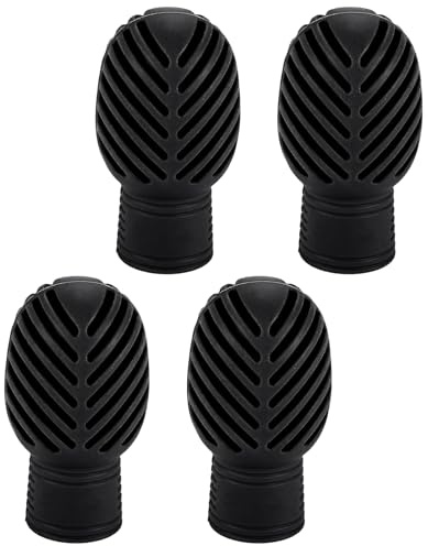 Tire de muet de bâton de tambour - 4pcs Couvertures sonores de claquement | Protégeurs de maillets de pilon pour une pratique silencieuse | Couvoirs muets en caoutchouc pour pilons, accessoires d'