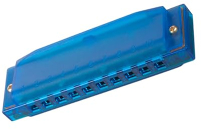 Mundharmonika Blaues 4-teiliges 10-Loch-C-Mundharmonika-Set Für Bildungszwecke