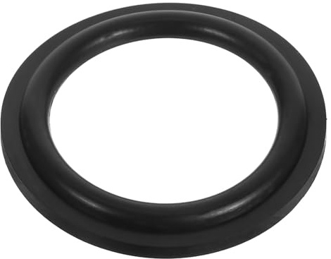Hohopeti Rubber Sealing Ring for Urinal and Toilet Drain Excellent Sealing Performance and Leak Prevention, Sturdy Black Rubber Gasket for Urinal Maintenance and Replacement