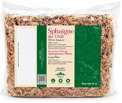Sfagno cileno in fibre (500 g - 40 lt)