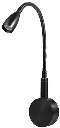 Meanyee Touch Switch dimmerabile flessibile a collo di cigno da parete Sconces Lampada da lettura 3W LED dimming da comodino per la lettura a letto