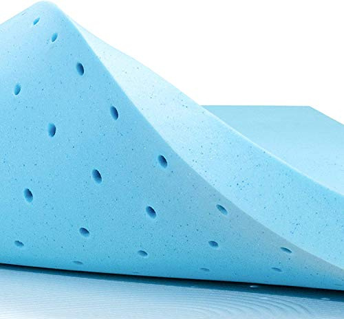subrtex Topper Viscoélastique 180 × 200 cm,Topper Gel Matelas Mousse à Mémoire 5 cm mais Matelas Uniquement sans Housse (5 cm, 180 × 200) (EUSBTBCD002020SK)