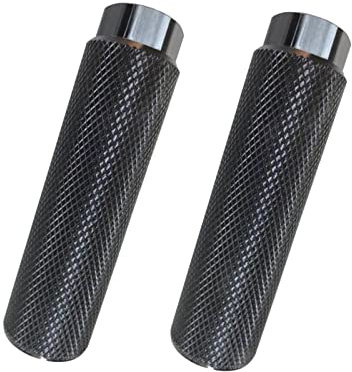 2 x Fahrrad Pegs Fußstütze Hebel Achse Pedal Legierung rutschfest Fahrrad Hinten Stunt Fußrasten Zubehör Langlebig für MTB BMX Mountainbikes