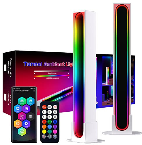 MIWATT Smart APP LED Light Bars, Multi-Colour,White & Color LED Lights for TV Mood Lighting, Gaming, PC, Room Decor
