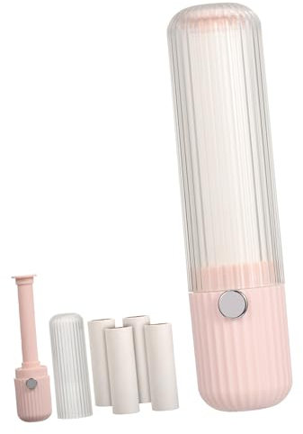 minkissy Lint Roller Travel Mini Pet Hair Remover Sticky Lint Brush Roller for Clothes Furniture Hair Cleaning