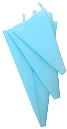 Garneck 3pcs Pastry Bag TPU Icing Bags for Cake Decorating DIY Baking Tool for Home Hotel Use