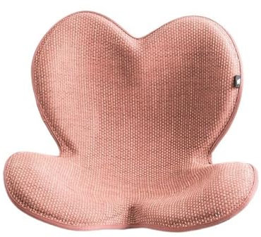 Windmilne Bodenstuhl für Bett, Erkerfenster, Tatami-Stühle, Bodenstuhl mit Rückenstütze, Taillenschutz, Stillstühle (Rosa, Einheitsgröße)