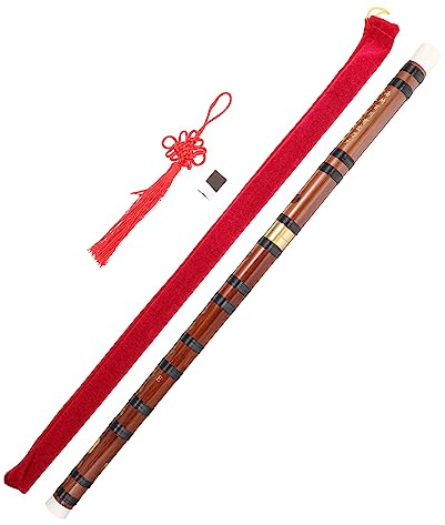 UPKOCH 1 Set Flauta de Bambú Flauta Portátil Tonos Precisos para Principiantes Estilo Retro