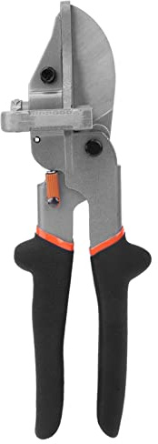 Cesoie a più Angolo, Strumento Manuale del Taglio Taglierina in Legno Multifunzione Carbone Elevato 240mm 0~135 Gradi di Forbici Angeli per Taglio Legno Morbido, Plastica, Pvc