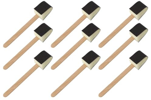 DECHOUS 1set Toilet Crevice Brush Rim Toilet Brush Bin Basin Painting Sponges Face Paint Sponges Cleaners Wand Grout Electric Freshener Toilet Plunger Sponge Yarn 9pcs