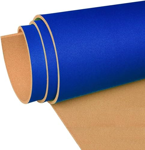 Cork Notice Board, pin board for walls, Self-Adhesive Cork Roll, 8mmThick Cork Bulletin Boards(1.22x3.28m/48x129in)