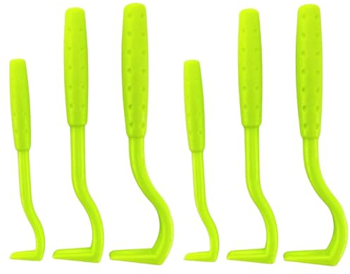 Pqahffowr Lot de 6 extracteurs de tiques pour chiens