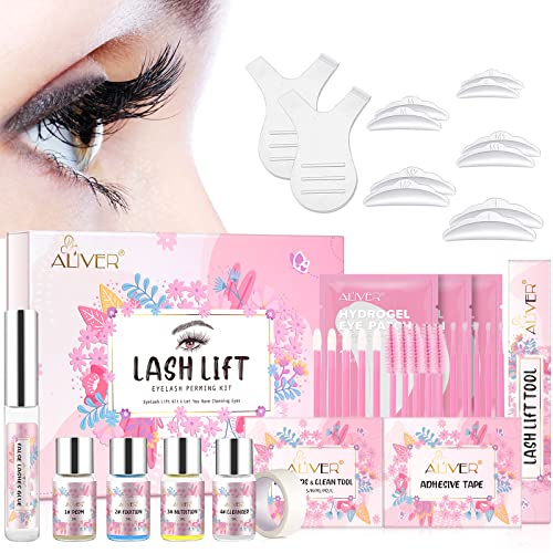 Wimpernlifting Set, Lash Lifting Set Wimpern Lifting Perming, Professionell Wimpernverlängerung Kit, Semipermanentes Wimpern Curling Wimpernlaminierung, Geeignet Für den Salon- und Heimgebrauch