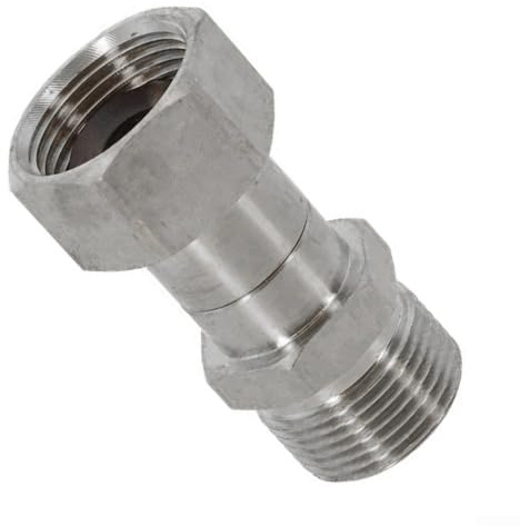 Hochdruckreiniger mit Drehgelenk, Druck-Drehgelenk-Kupplung, M22, 15 mm Gewindeanschluss, Schlauchadapter für Auto-Wasseranschluss
