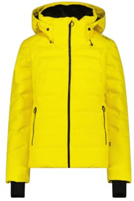 CMP wattierte Damen Skijacke mit Clima Protect und Kapuze Gr. M = 40 | Clima-Protect-Membran, Schutz vor Nässe, Schutz vor Wind, Highloft-Fleece speichert Wärme