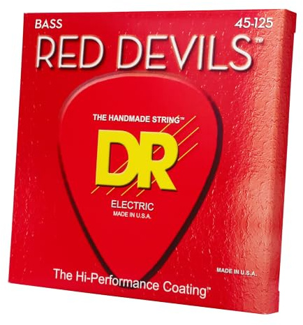 DR Strings Red Devils Bass Medium 5 Saiten