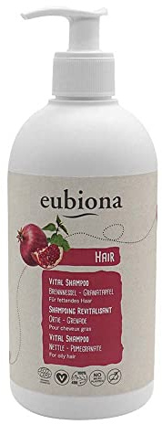 Shampooing revitalisant Eubiona Ortie-Grenade 5000 ml pour cheveux normaux, unisex, soin cuir chevelu