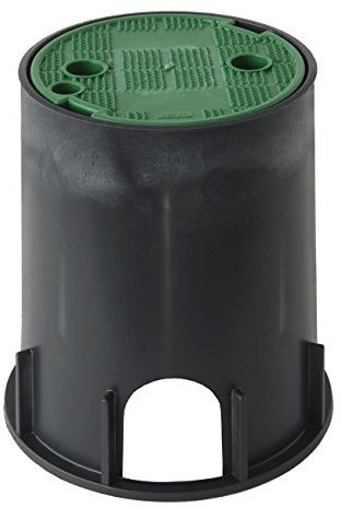 First Plast PZCRP17V Gartenbrunnen mit Deckel, begehbar, Grün, 170 mm