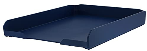 Bostitch Office Konnect Letter Tray, Fits 9.75 x 12 Sized Documents, Blue