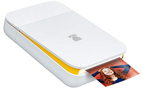 KODAK Smile Instant Digital Printer – Pop-Open Bluetooth Mini Printer for iOS and Android – Edit, Print and Share 2x3 ZINK Photos w/FREE Smile App