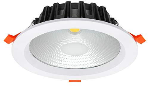 Long Life Lamp Company COB 18W Recessed Commercial LED Downlight Daylight 6000k AC100-240v PL and Metal Halide Replacement CDL18