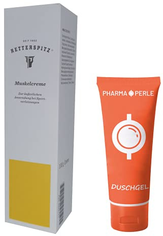 Retterspitz Muskelcreme plus Duschgel PharmaPerle (100ml)