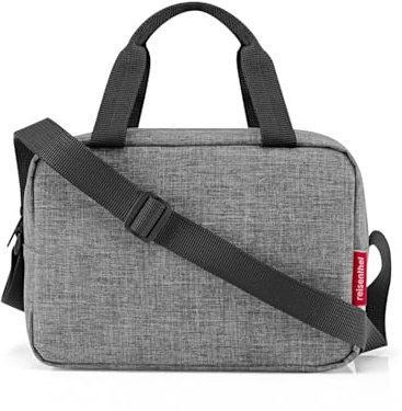 reisenthel coolerbag-to-go Twist Silver - Kleine Lunch-Kühltasche zum Umhängen –Ideal für Picknicks, das Büro und unterwegs