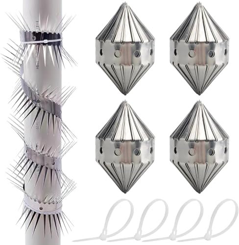 HENGBIRD Protezione per Martore, Marten Repellent Belt, Dissuasore per Martore Cintura Repellente per Gatti con Guanti e di Filo di Legatura Cintura Anti-Martore per Tubi di Scolo