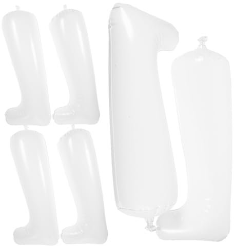 PACKOVE 9paare Aufblasbarer Stiefelspanner Aus Pvc Schuhhalter Für Damen Und Herren Zum Formen Und Dehnen Von Stiefeln Praktische Schuhstützen Für Zuhause