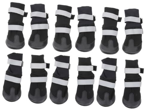 BESPORTBLE 12 Haustier Winterschuhe Haustier Hundeschuhe Schneestiefel Haustier Hundestiefel Hundestiefel