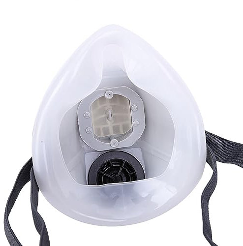 Respiratore, Maschera Antigas Dal Design in Plastica Morbida per la Prevenzione delle Nebbie per la Prevenzione delle Piccole Polveri per la Prevenzione della Vernice Spray