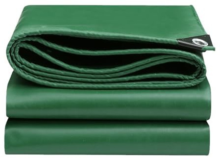 XYXHEII Telo Impermeabile da Esterno 3x11m, Telone Occhiellato Antistrappo, 500g/m² Tendone da Esterni, Telo di Copertura Impermeabili, per Campeggio, Terrazze, Piscine