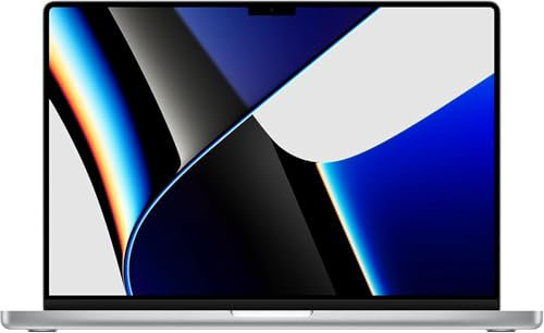 2021 Apple MacBook Pro con Apple M1 Pro (14-Pulgadas, 32GB RAM, 512GB SSD de Almacenamiento) (QWERTY English) Plata (Reacondicionado)