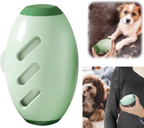 KZXCVS Wiederverwendbar Fusselrolle, Waschbarer Tierhaarentferner Fusselrolle, Waschbare Klebrige Gel Fusselrolle Ball für Haustier Haar, Pfotenwiese FusselrollerFusselroller für Kleidung,Reisen,Haus