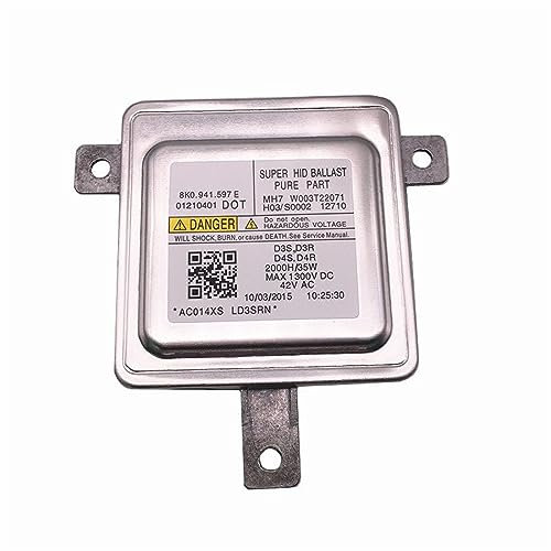 Ballast HID Compatible avec Les modèles A1, A3, A4, A6, A8, W003T22071, 8K0941597ED3S, D3R, D4S, D4R, Module de Ballast au xénon H-ID, unité de Commande de Ballast de Phare (2)