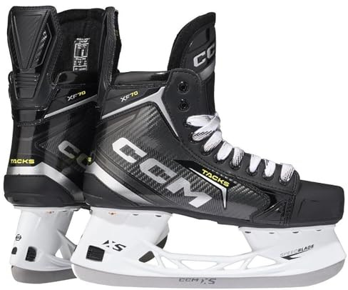 CCM Tacks XF70 skridskor senior, storlek: 11,5 = 47,5, bredd: normal (medium profil)
