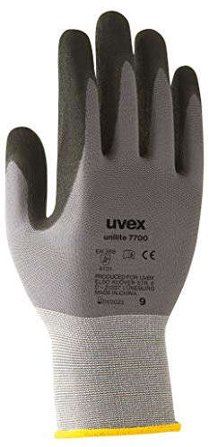 Uvex Unilite 770 Arbeitshandschuhe - Montagehandschuhe aus Nitril - Gr 08