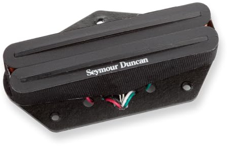 Seymour Duncan STHR-1B Humbucker-Format einfache Hot Rails Leitung Tele Micro pour Guitare Electrique Noir