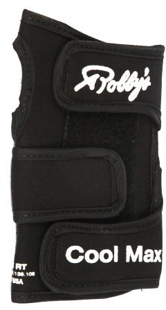 Robby 's Coolmax Original Rechts Handgelenkstütze Bowling Handschuh, Herren, Coolmax Original Right Wrist Support, schwarz