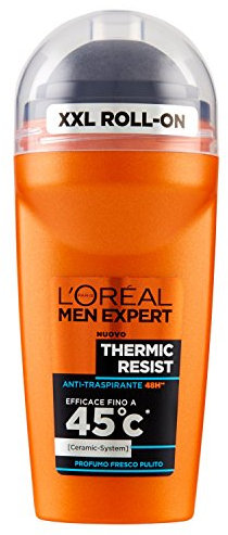 L'Oréal Paris Men Expert Thermic Resist - Deodorante Uomo Roll On Anti-Traspirante - 50 Ml