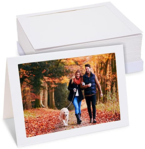 BEST PAPER GREETINGS Bilderrahmen, 12,7 x 17,8 cm, mit Umschlägen, für Hochzeit, Dankeschön, Jahrestag, Geburtstag, 36 Stück