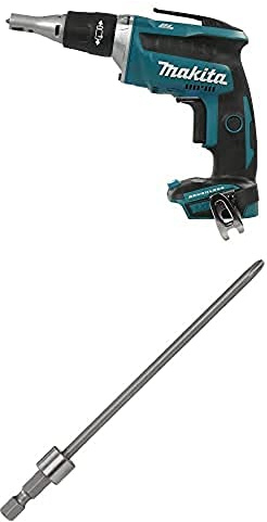 Makita DFS452Z Akku-Schnellbauschrauber 18V (ohne Akku, ohne Ladegerät) + PH Bit 2x130 5Stk